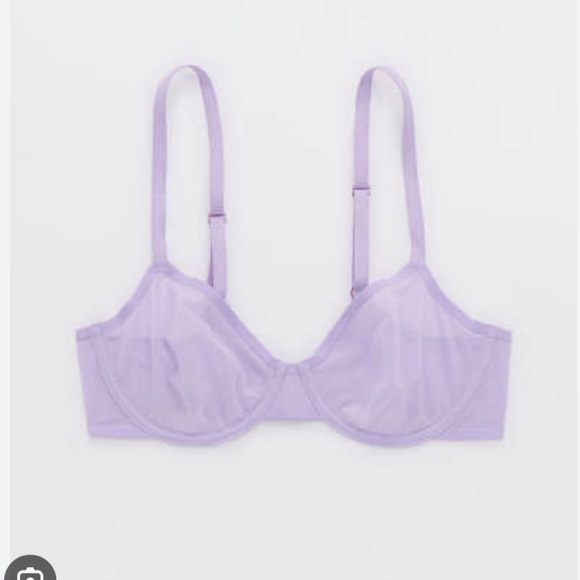 aerie full coverage purple smoothez bra - Picture 3 of 5